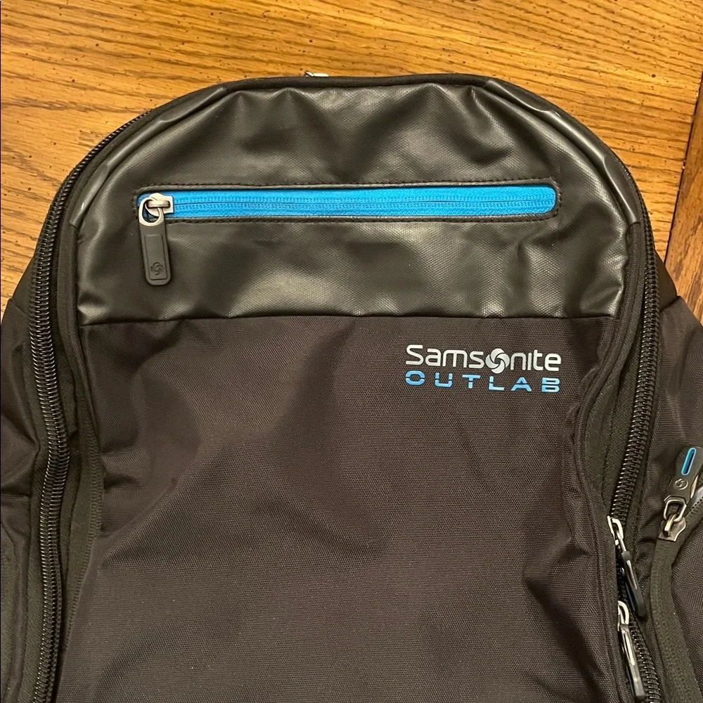 Samsonite Outlab‎ Black and Blue Backpack